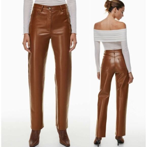 Wilfred Pants - NWT Wilfred Melina Tall High Rise Straight Leg Pant Women's 6